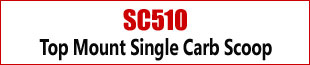 single 4150 4160 garlits carb scoop